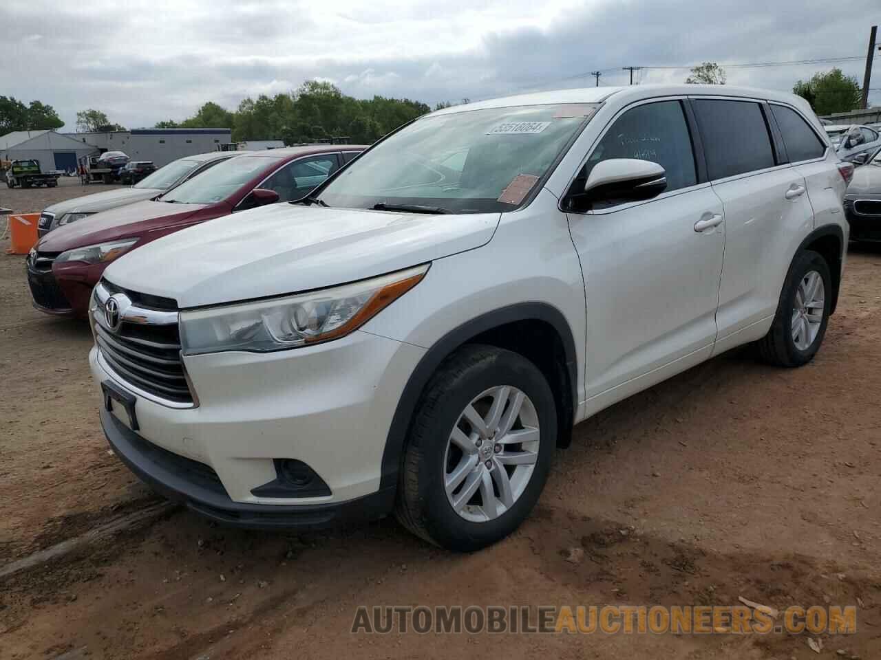 5TDBKRFH4FS115436 TOYOTA HIGHLANDER 2015