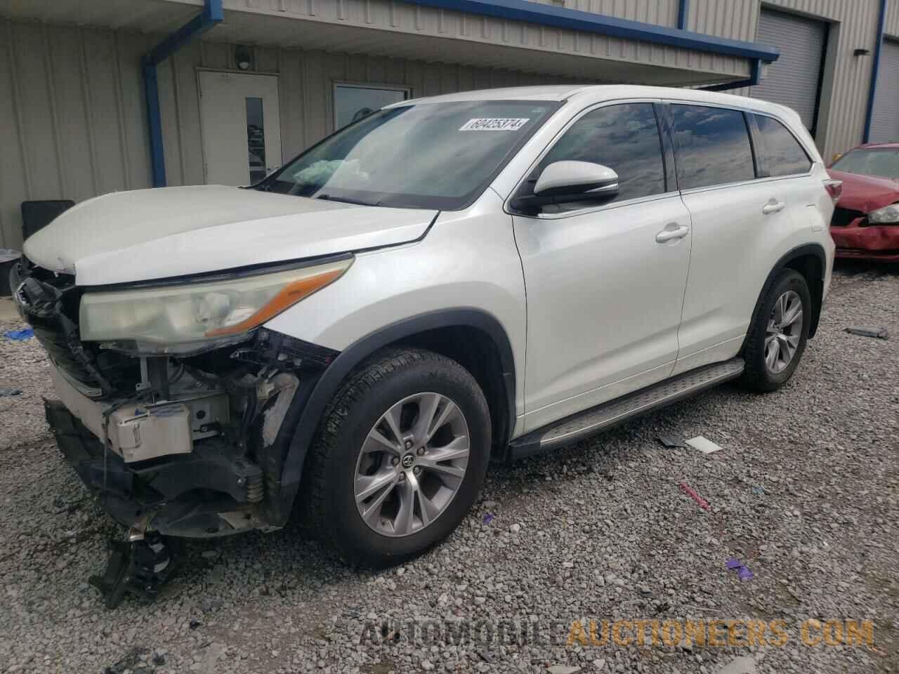 5TDBKRFH4GS231611 TOYOTA HIGHLANDER 2016