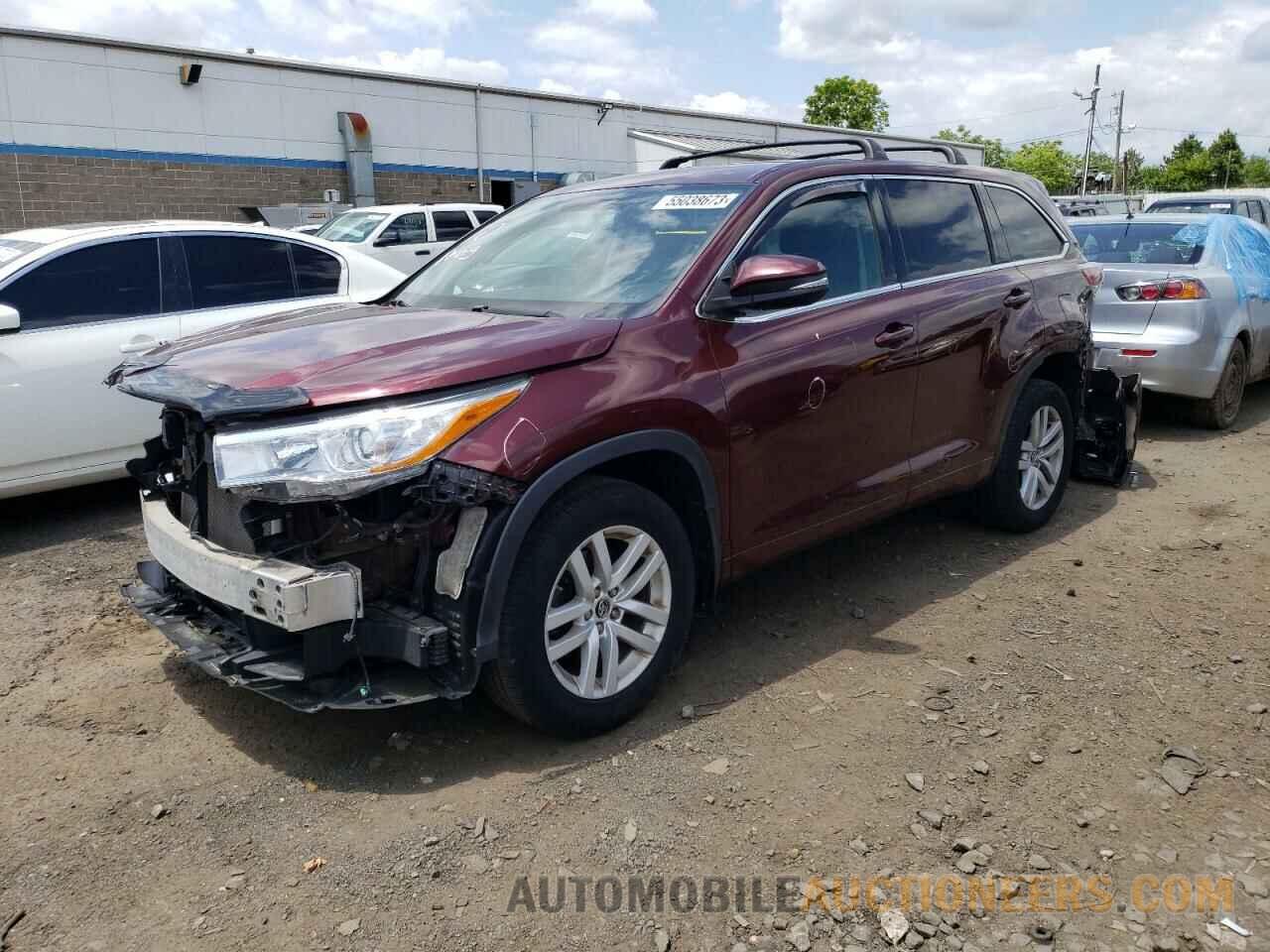 5TDBKRFH4GS276211 TOYOTA HIGHLANDER 2016