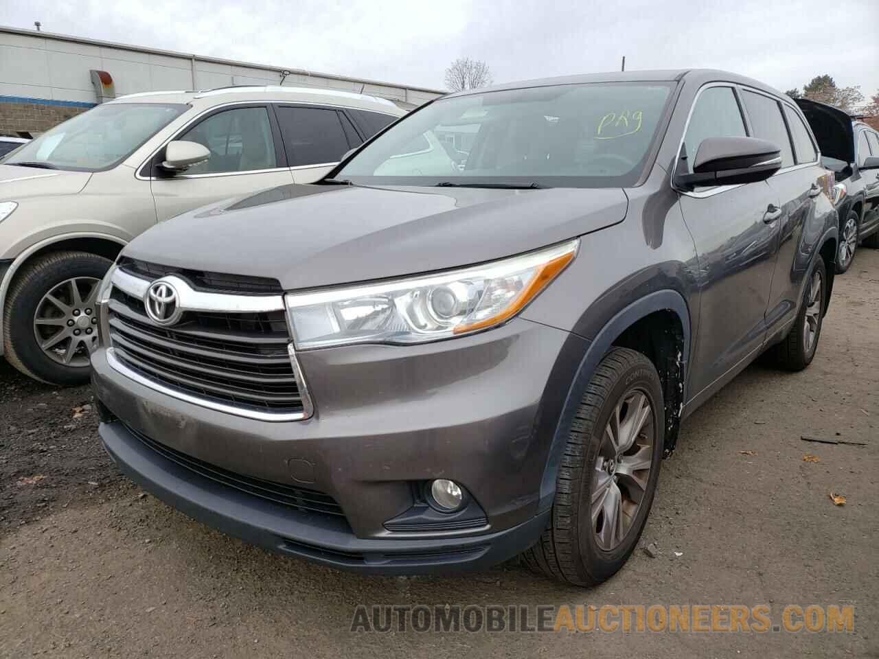 5TDBKRFH4GS281134 TOYOTA HIGHLANDER 2016