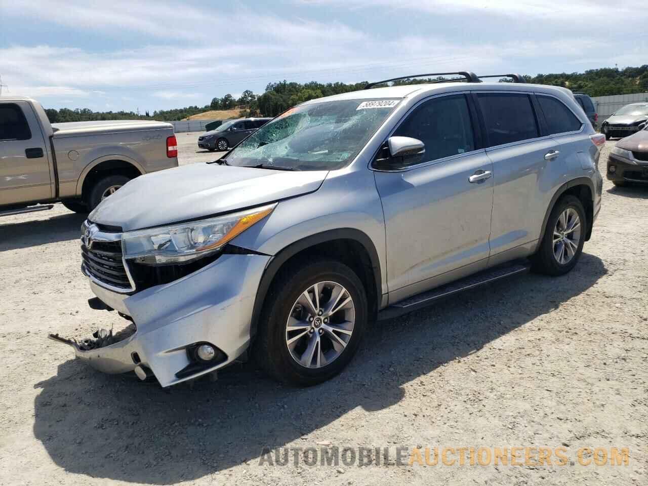 5TDBKRFH4GS314682 TOYOTA HIGHLANDER 2016