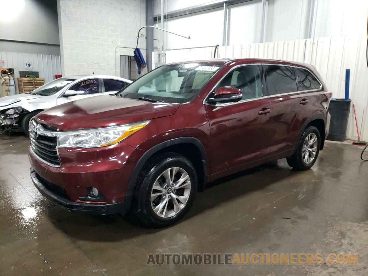 5TDBKRFH4GS342658 TOYOTA HIGHLANDER 2016