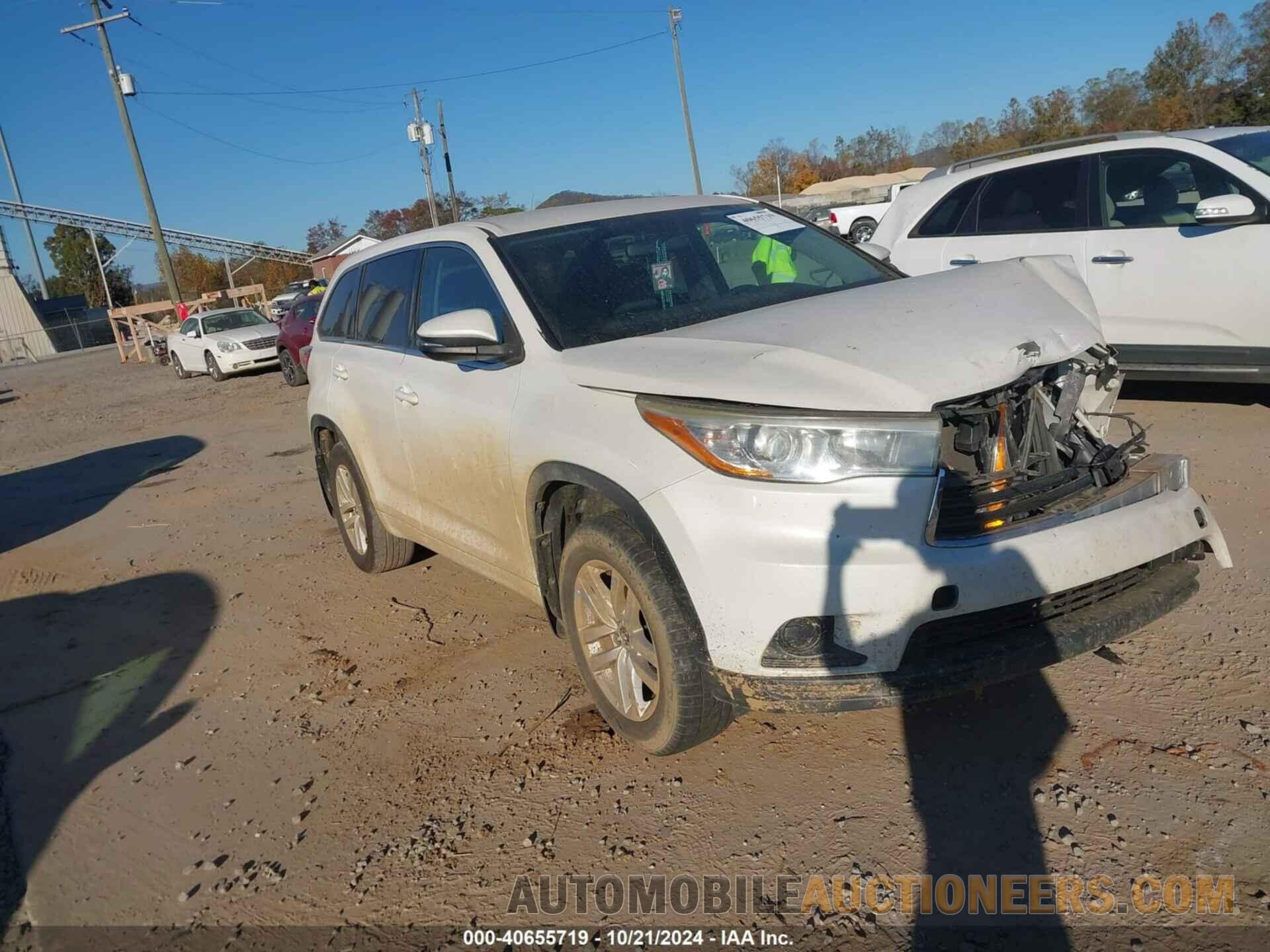 5TDBKRFH5GS256565 TOYOTA HIGHLANDER 2016