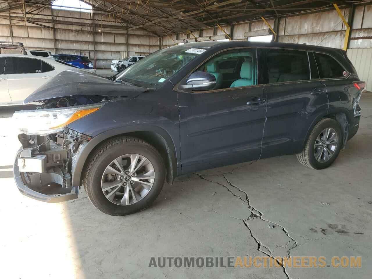 5TDBKRFH5GS320748 TOYOTA HIGHLANDER 2016