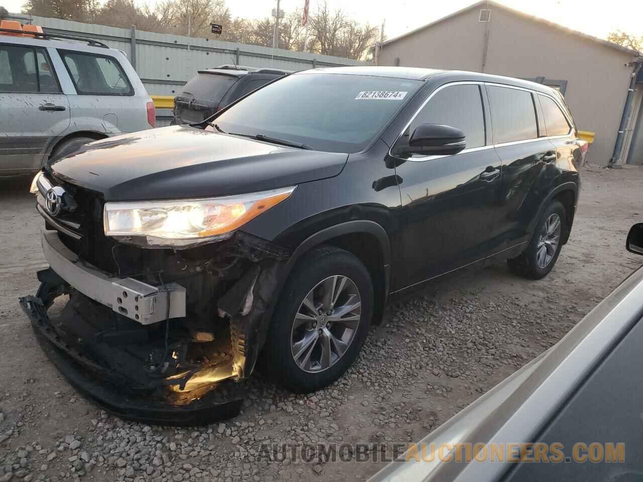 5TDBKRFH6ES018771 TOYOTA HIGHLANDER 2014