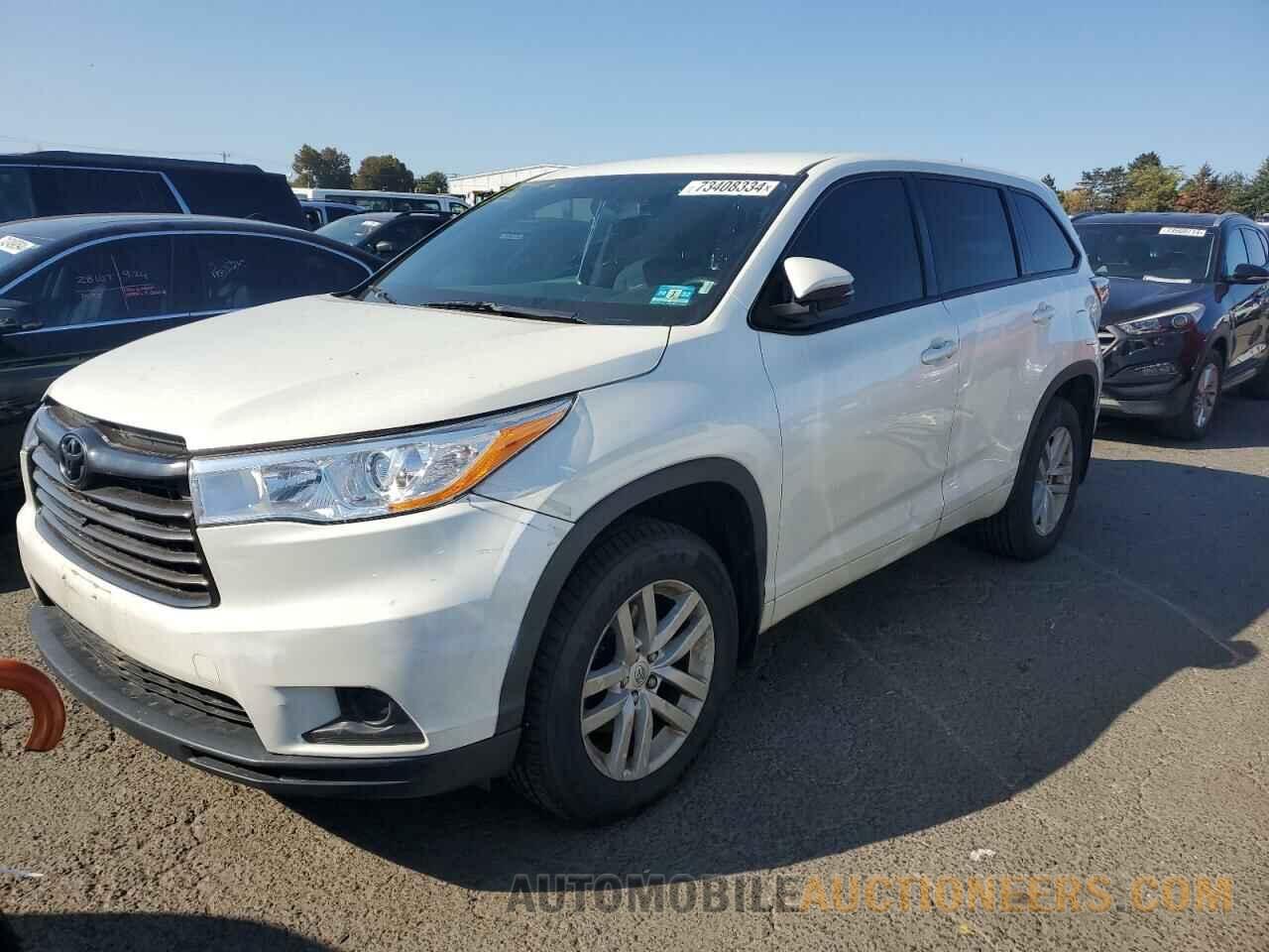 5TDBKRFH6FS118841 TOYOTA HIGHLANDER 2015