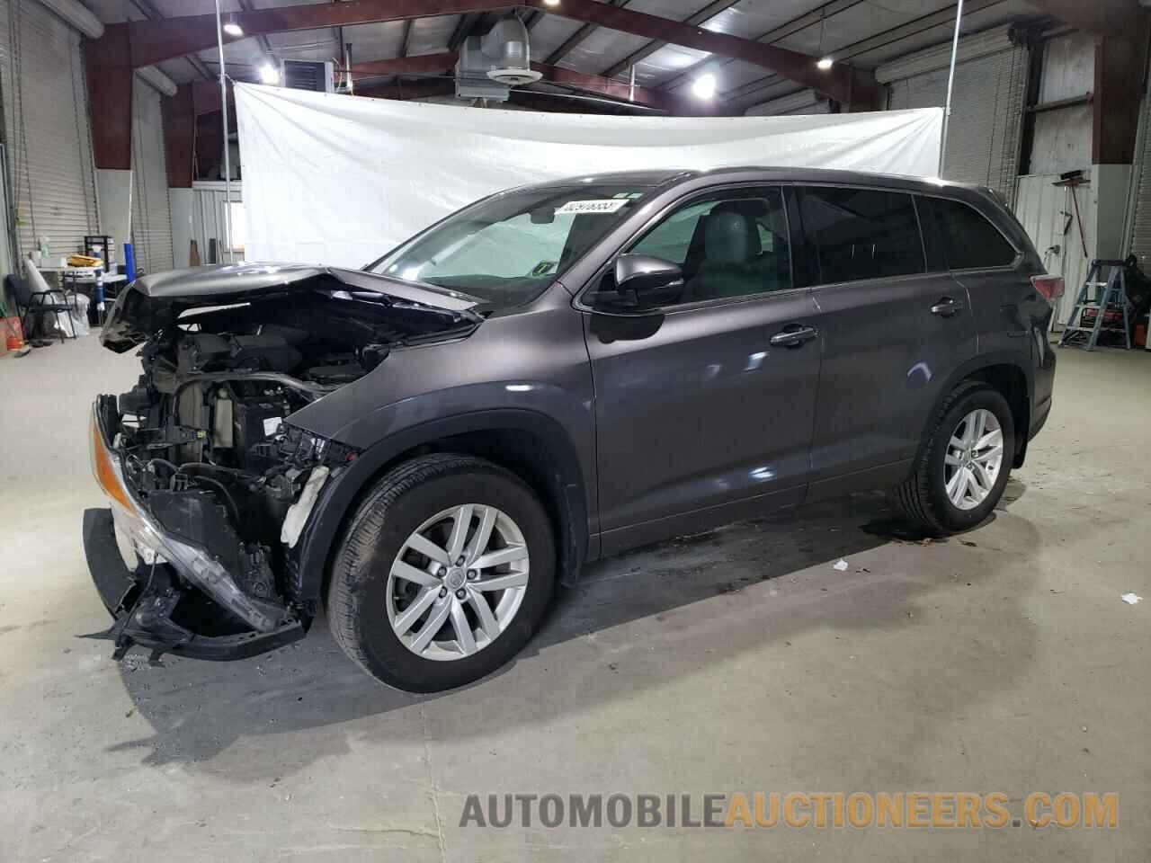 5TDBKRFH6FS157042 TOYOTA HIGHLANDER 2015