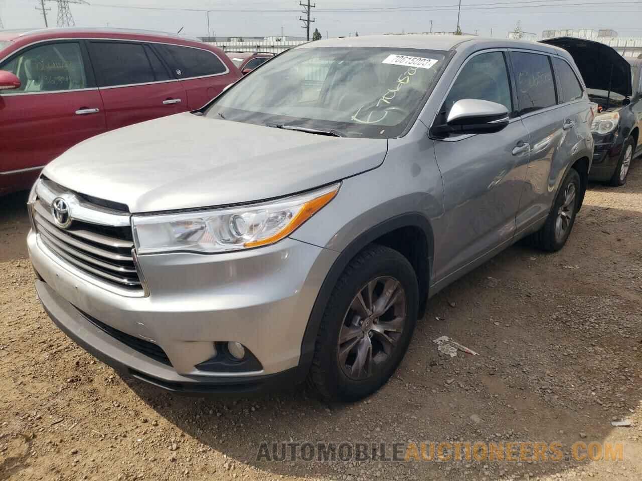 5TDBKRFH6FS160989 TOYOTA HIGHLANDER 2015