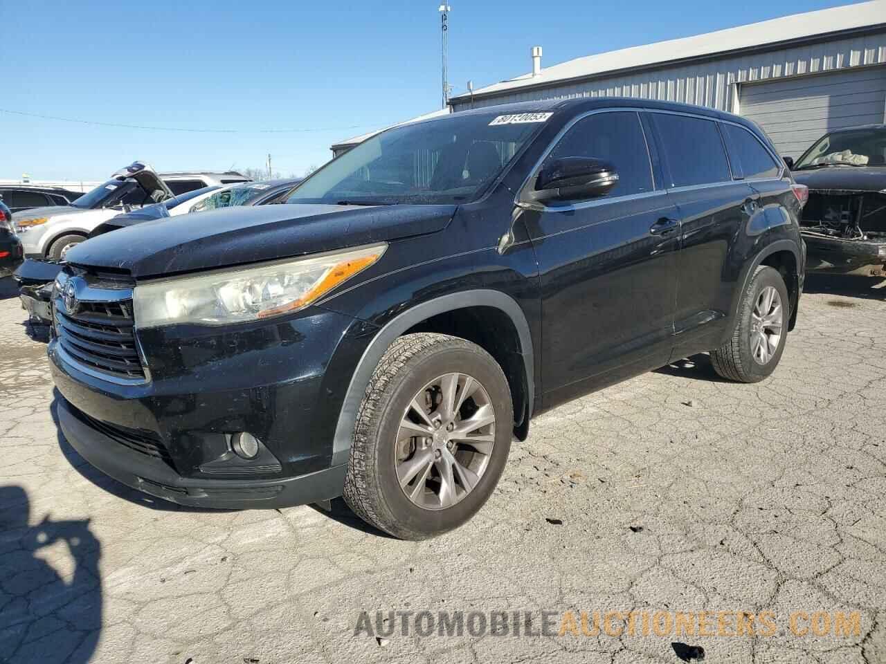 5TDBKRFH6FS191207 TOYOTA HIGHLANDER 2015