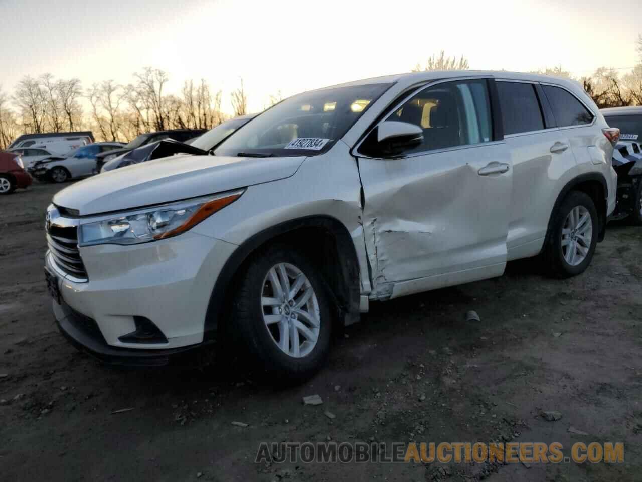 5TDBKRFH6GS251472 TOYOTA HIGHLANDER 2016