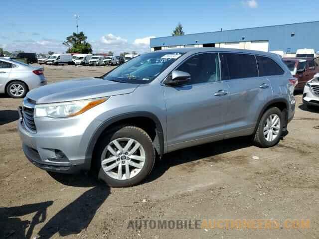 5TDBKRFH6GS293821 TOYOTA HIGHLANDER 2016