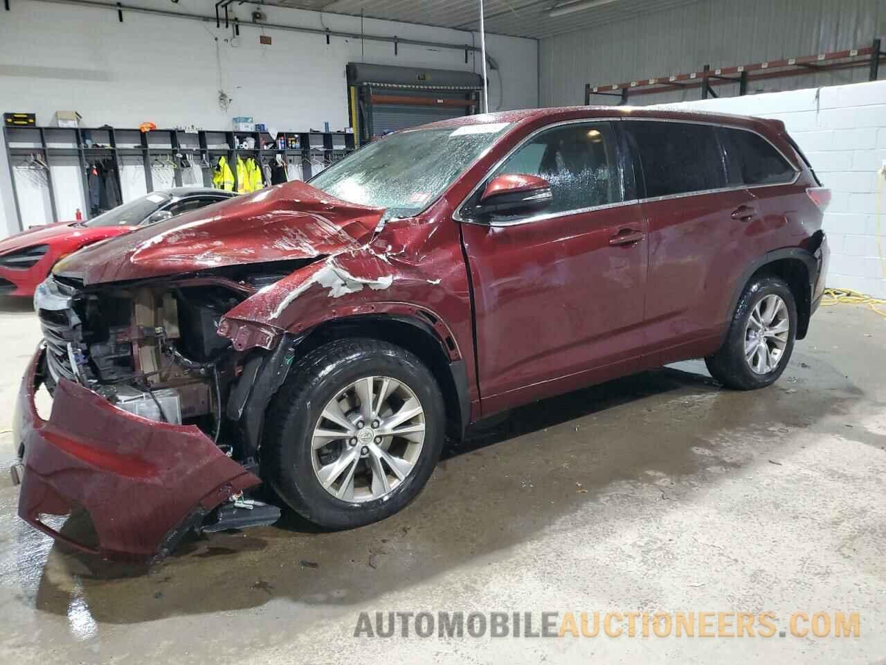 5TDBKRFH7FS109095 TOYOTA HIGHLANDER 2015