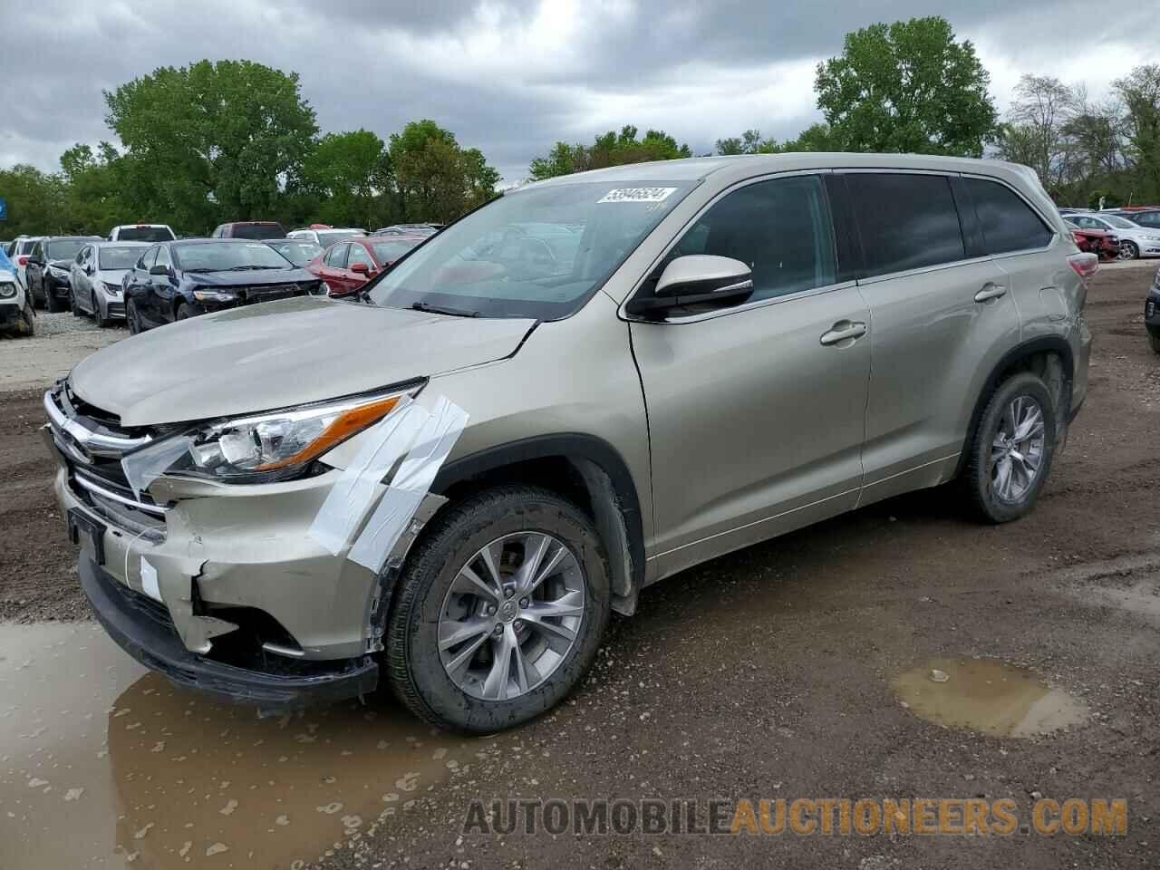 5TDBKRFH7FS187943 TOYOTA HIGHLANDER 2015