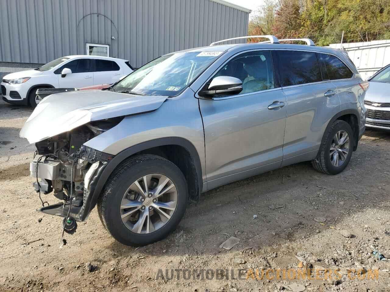 5TDBKRFH7FS196660 TOYOTA HIGHLANDER 2015