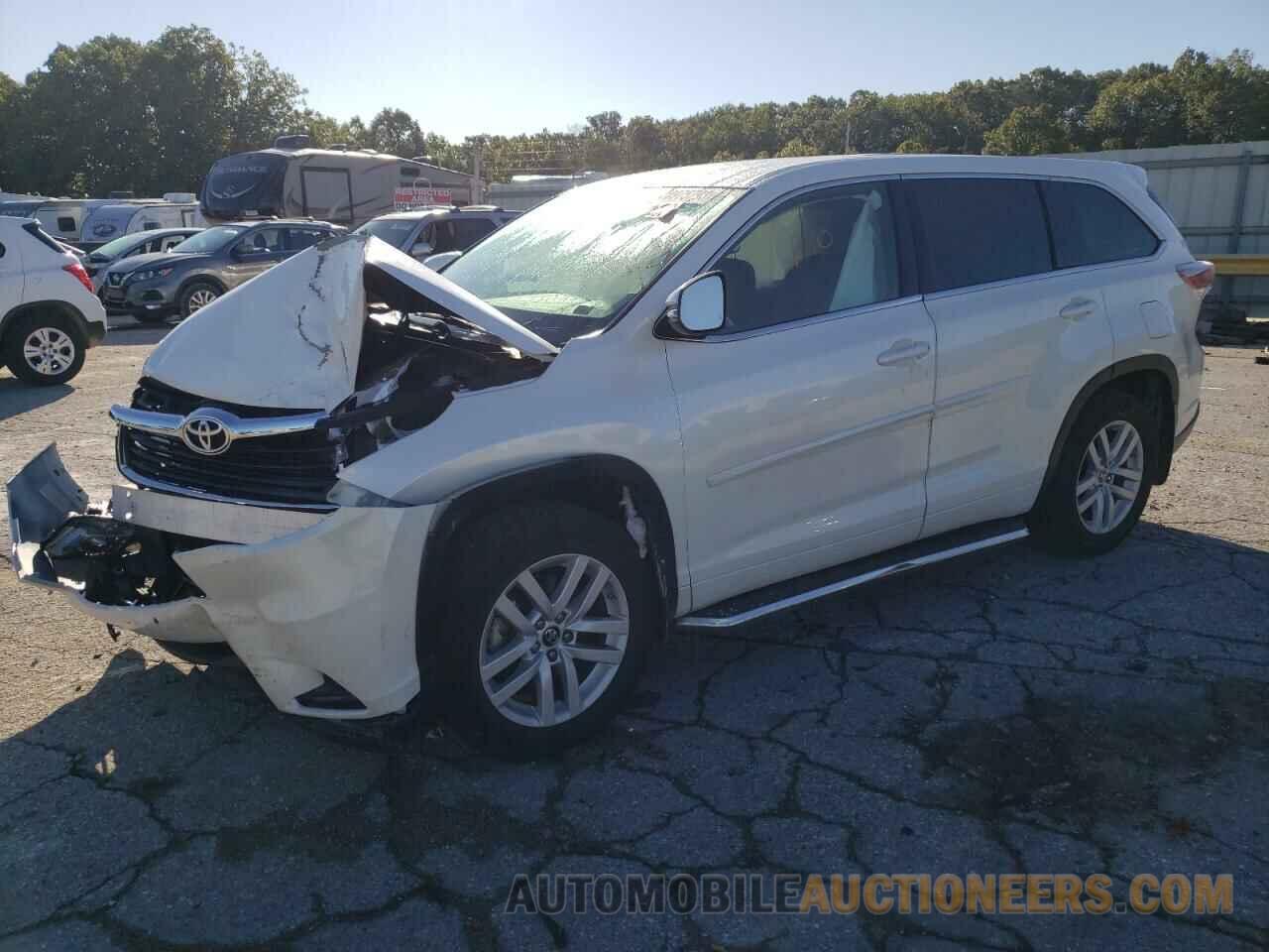 5TDBKRFH7GS354156 TOYOTA HIGHLANDER 2016