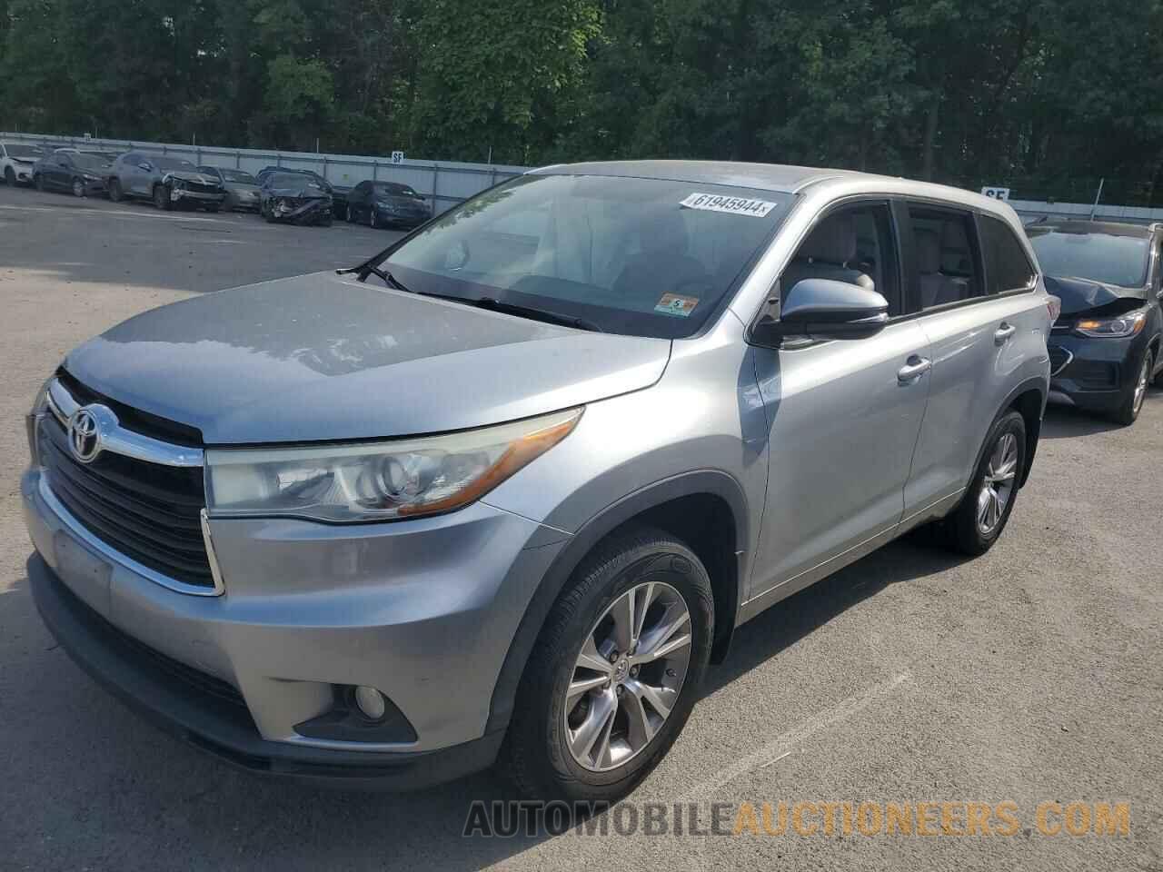 5TDBKRFH8FS075099 TOYOTA HIGHLANDER 2015