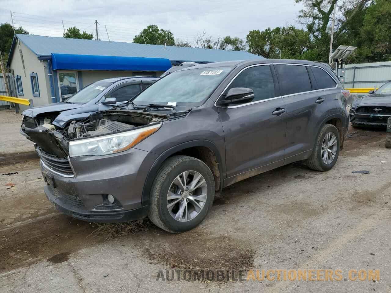 5TDBKRFH8FS115844 TOYOTA HIGHLANDER 2015