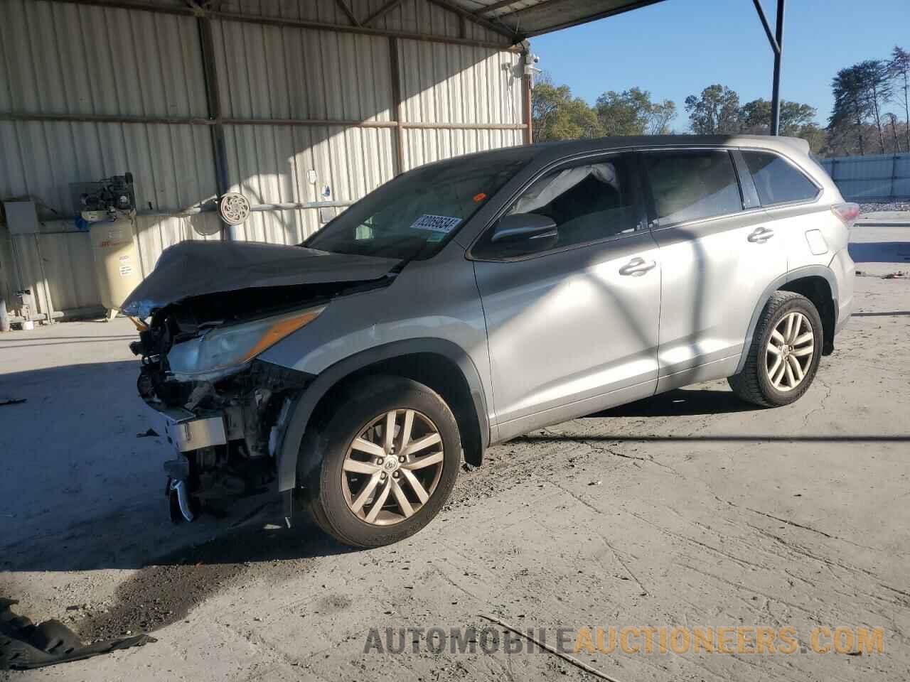 5TDBKRFH8FS143563 TOYOTA HIGHLANDER 2015