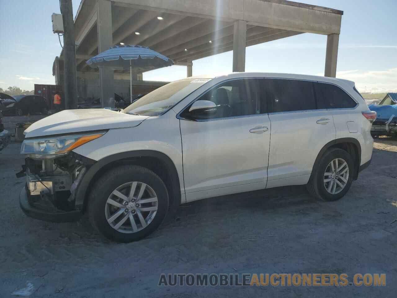 5TDBKRFH8FS171234 TOYOTA HIGHLANDER 2015