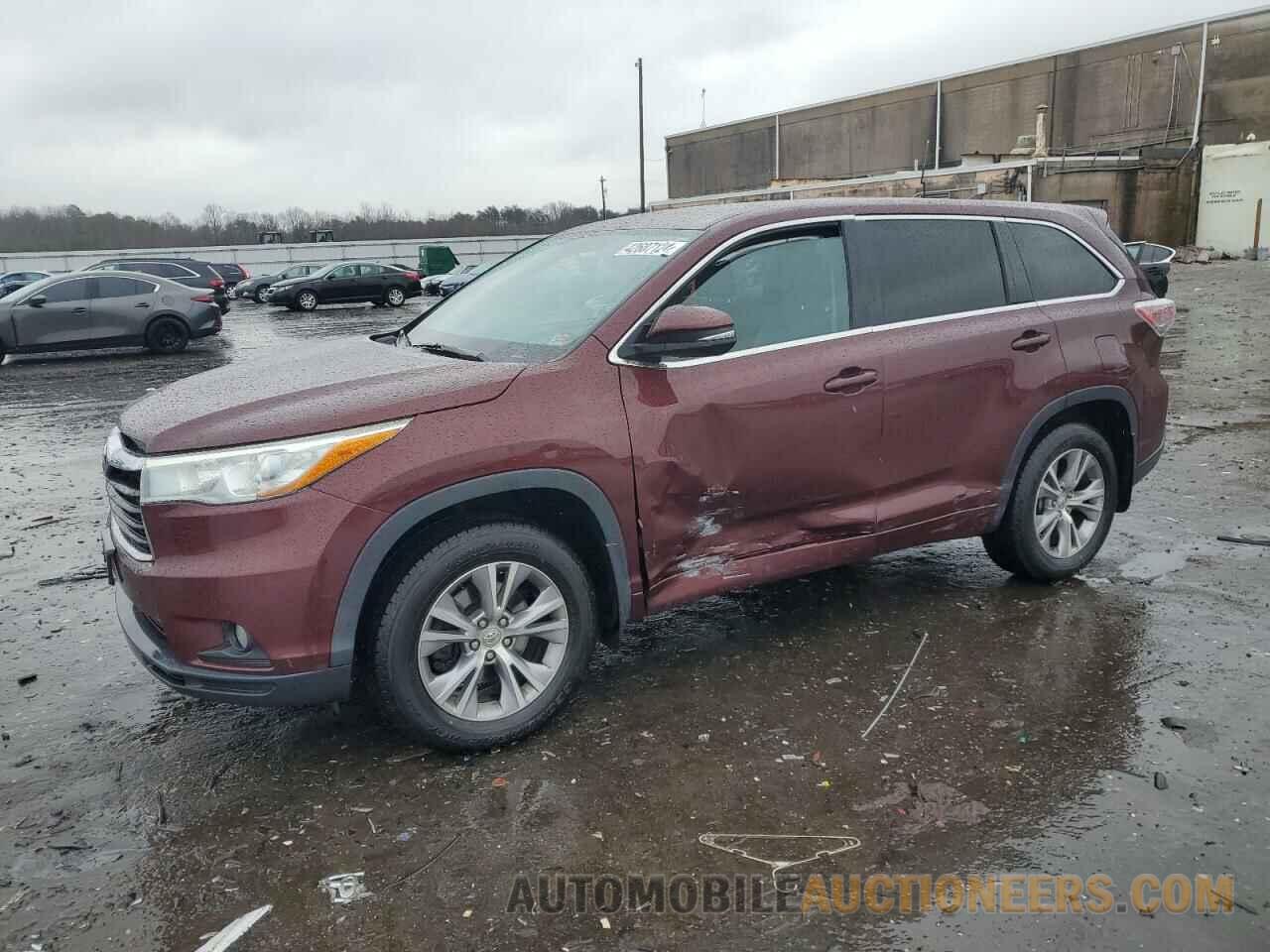 5TDBKRFH8FS215006 TOYOTA HIGHLANDER 2015