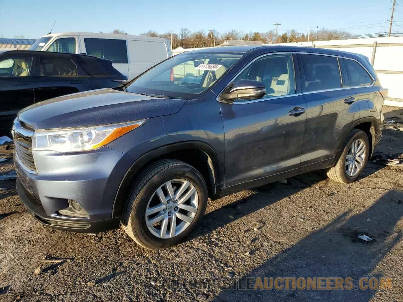 5TDBKRFH9FS138341 TOYOTA HIGHLANDER 2015