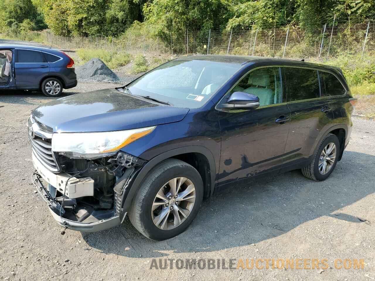 5TDBKRFH9FS142874 TOYOTA HIGHLANDER 2015