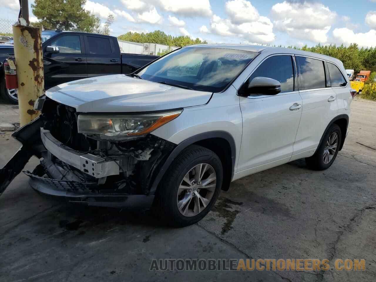 5TDBKRFH9FS147640 TOYOTA HIGHLANDER 2015