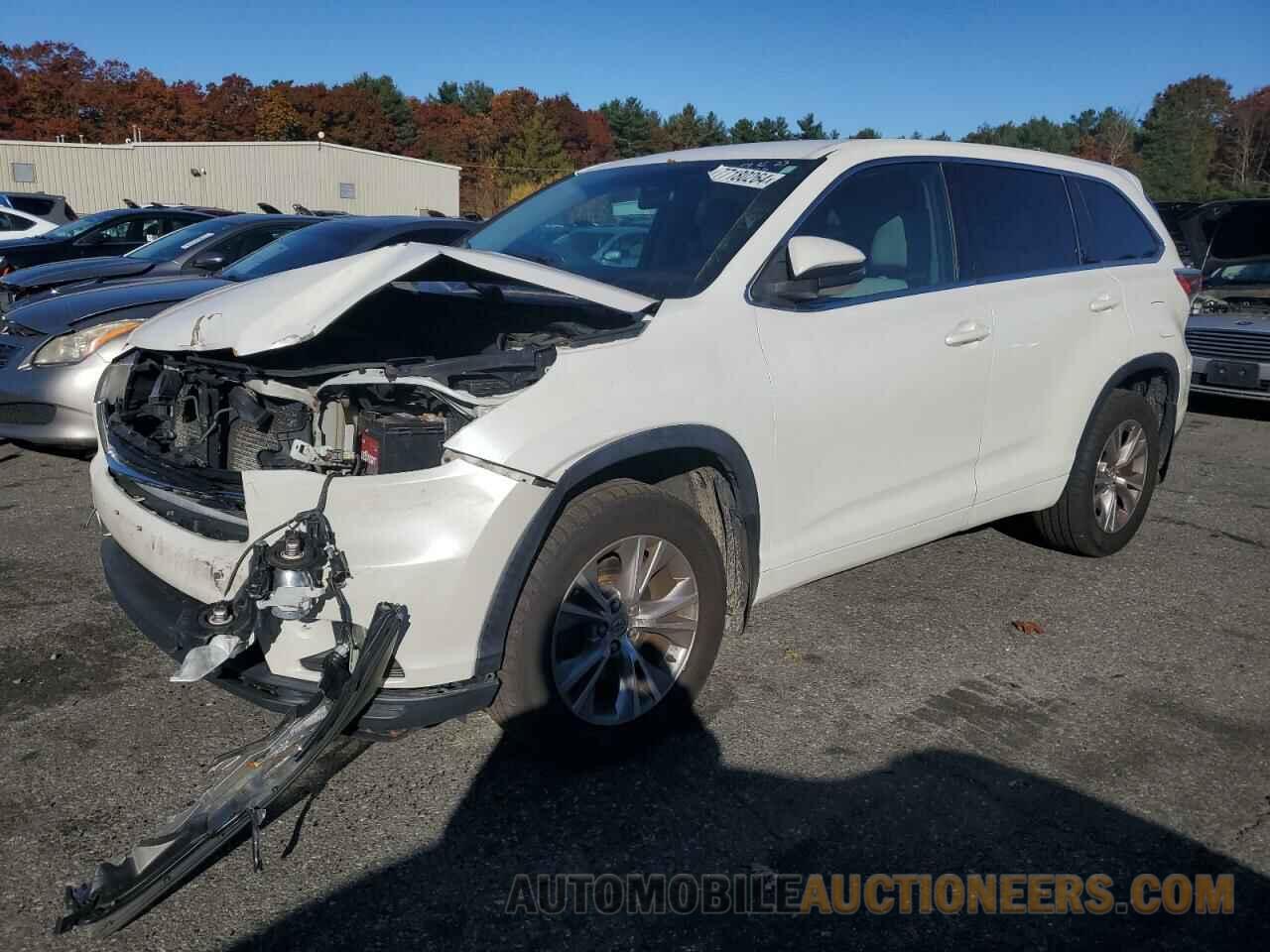 5TDBKRFH9FS160839 TOYOTA HIGHLANDER 2015