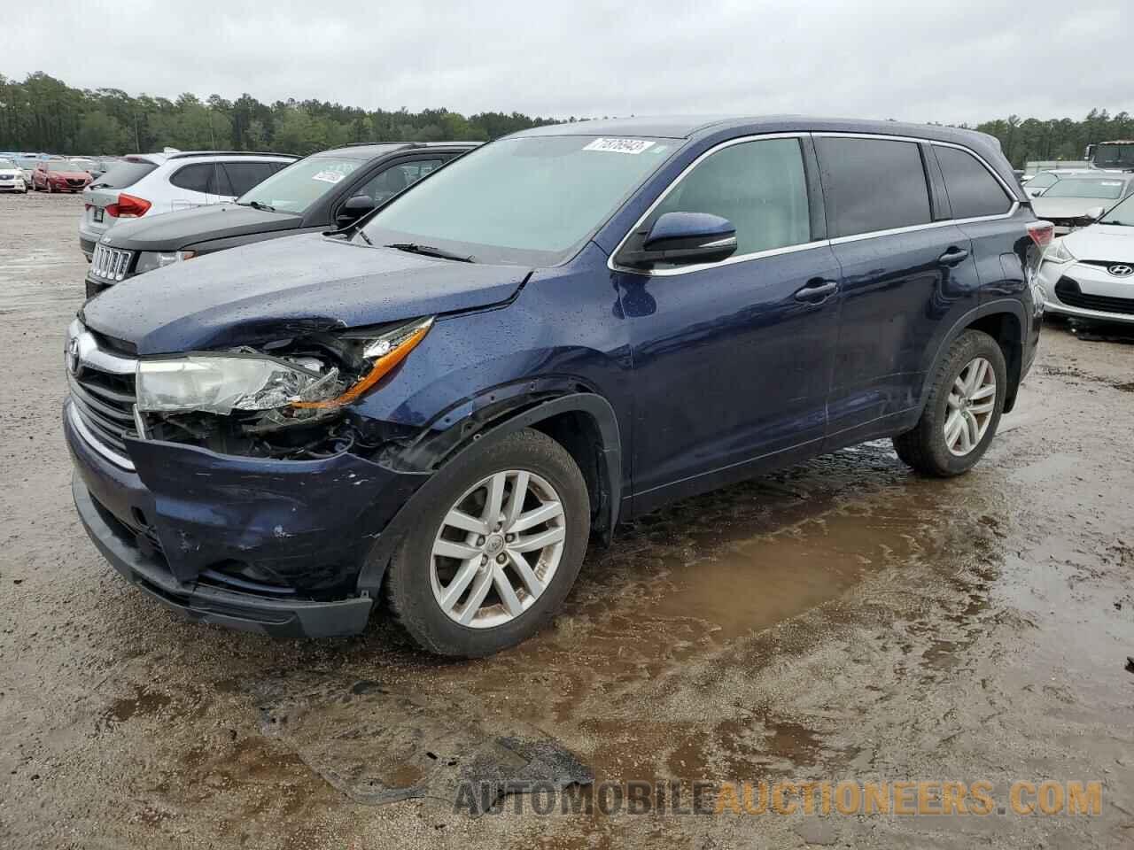 5TDBKRFH9FS174661 TOYOTA HIGHLANDER 2015