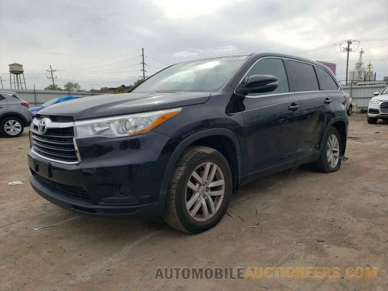 5TDBKRFH9FS185675 TOYOTA HIGHLANDER 2015