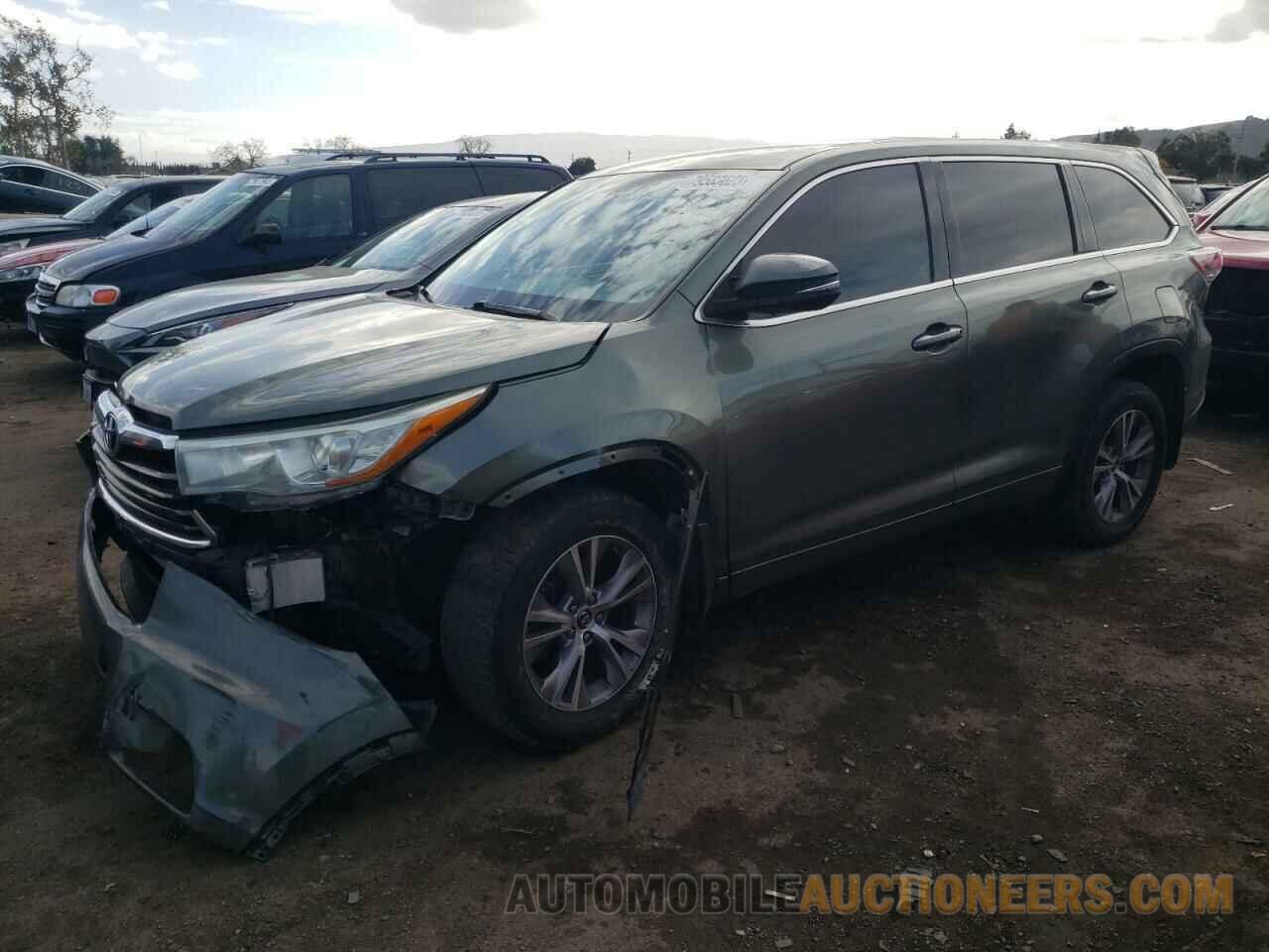 5TDBKRFH9GS240689 TOYOTA HIGHLANDER 2016