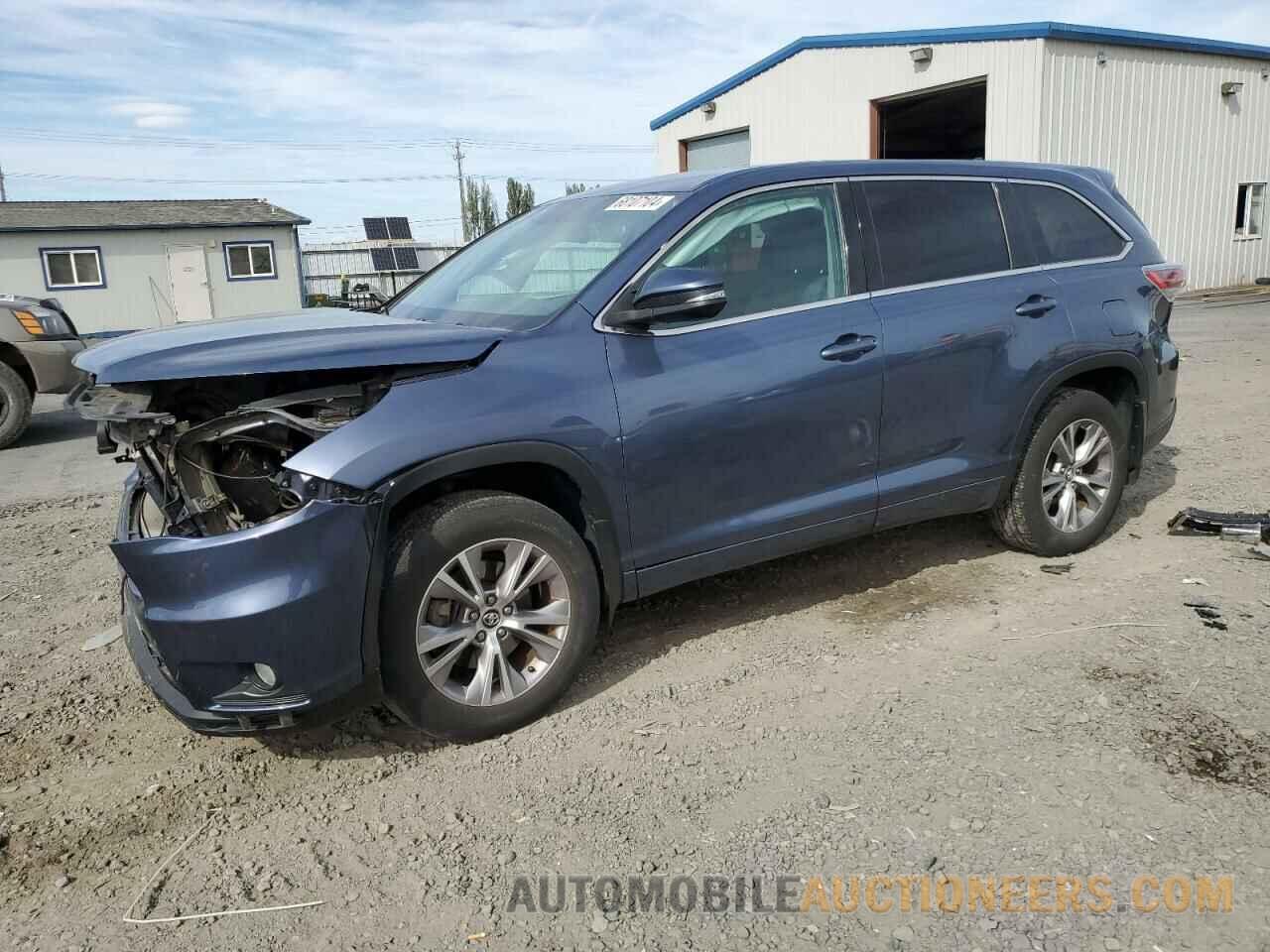 5TDBKRFH9GS283106 TOYOTA HIGHLANDER 2016