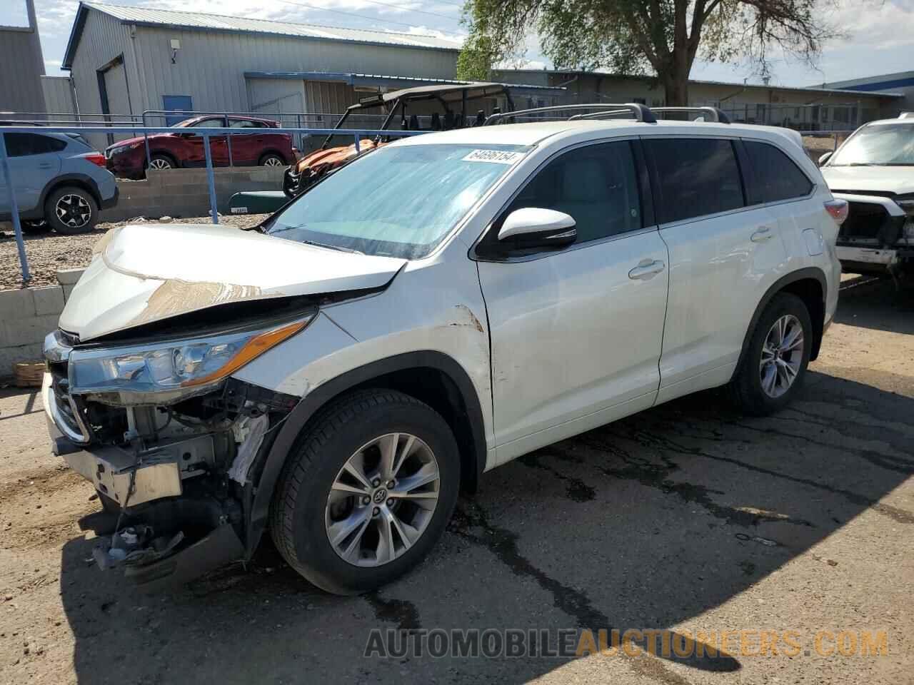 5TDBKRFH9GS318971 TOYOTA HIGHLANDER 2016