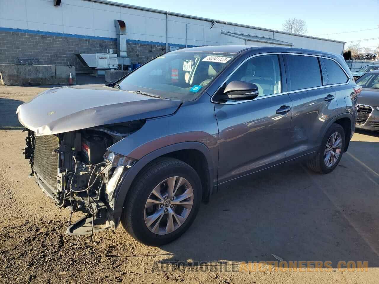 5TDBKRFH9GS329159 TOYOTA HIGHLANDER 2016