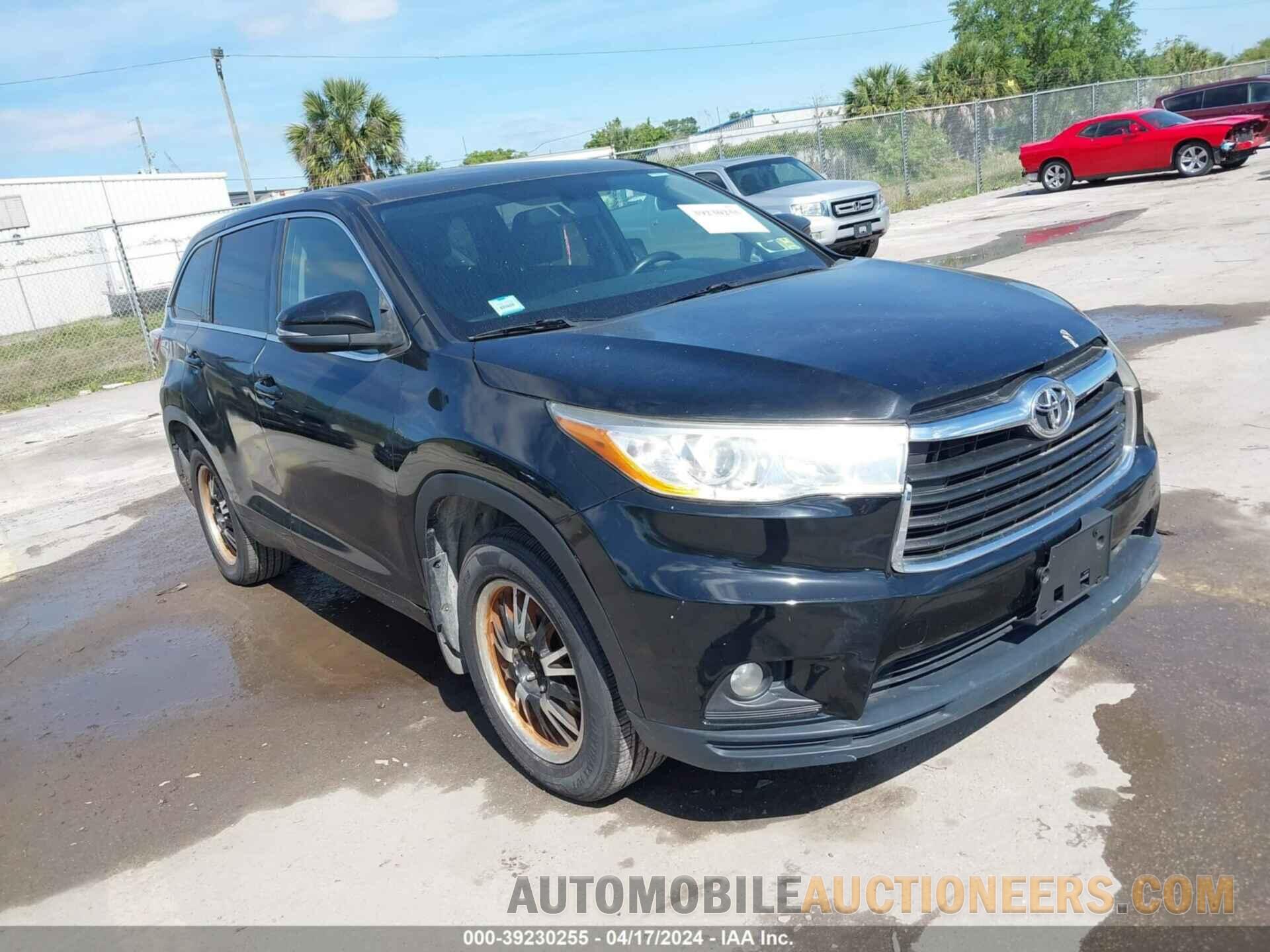 5TDBKRFHXFS136520 TOYOTA HIGHLANDER 2015