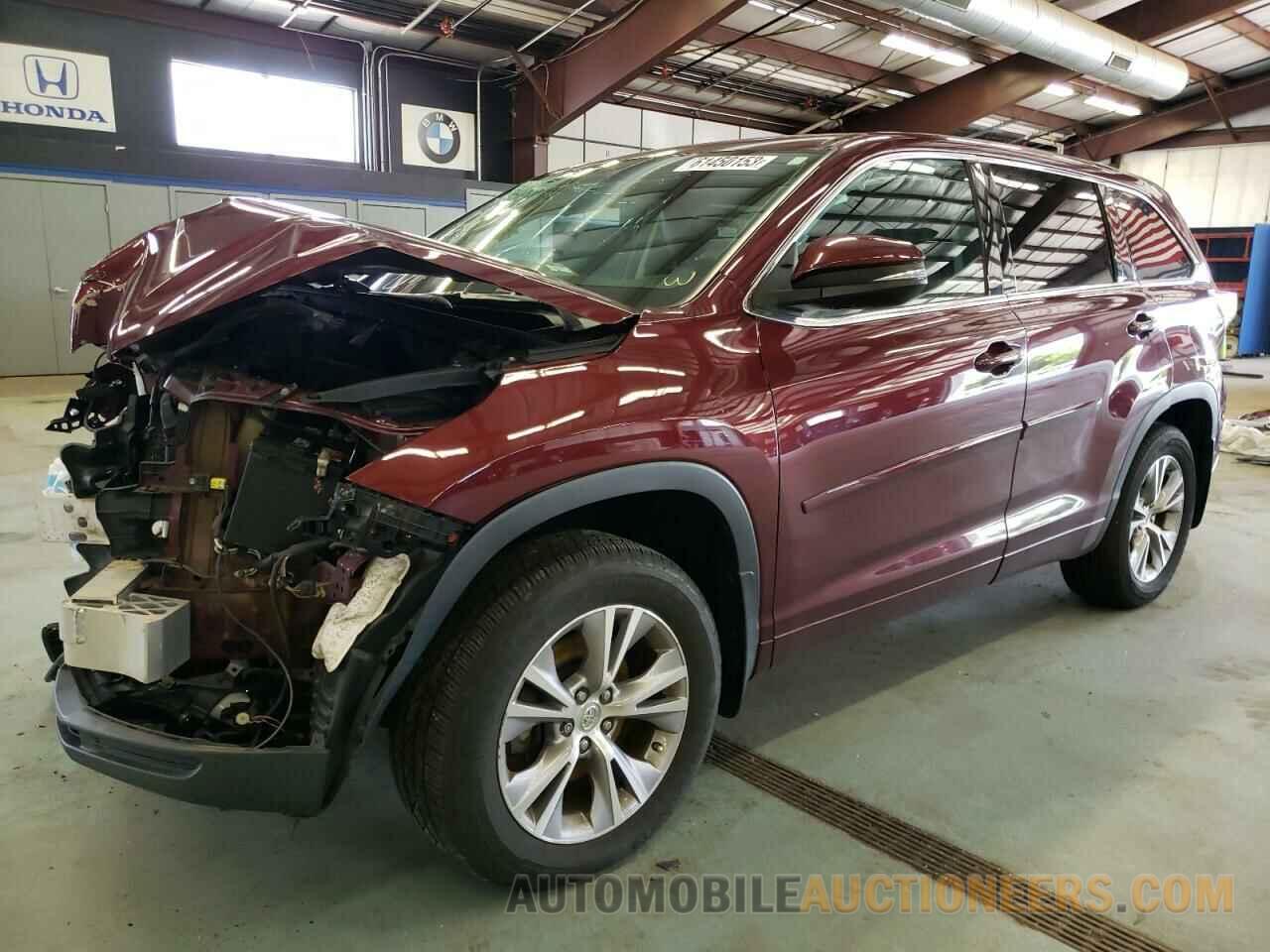 5TDBKRFHXFS152636 TOYOTA HIGHLANDER 2015