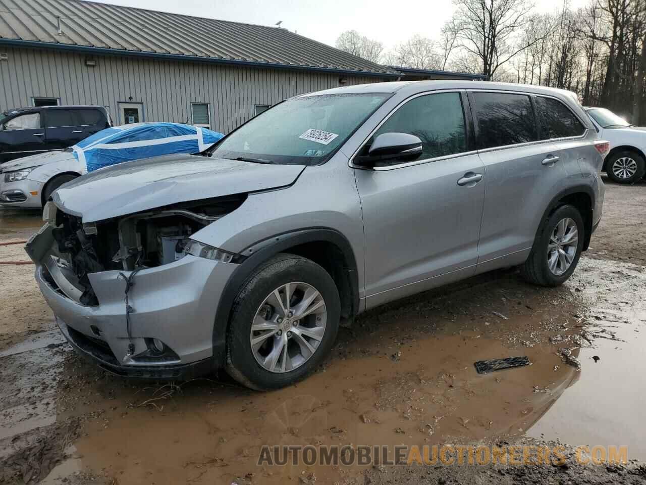 5TDBKRFHXFS224435 TOYOTA HIGHLANDER 2015