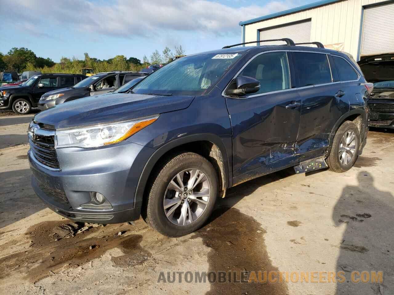 5TDBKRFHXGS251491 TOYOTA HIGHLANDER 2016