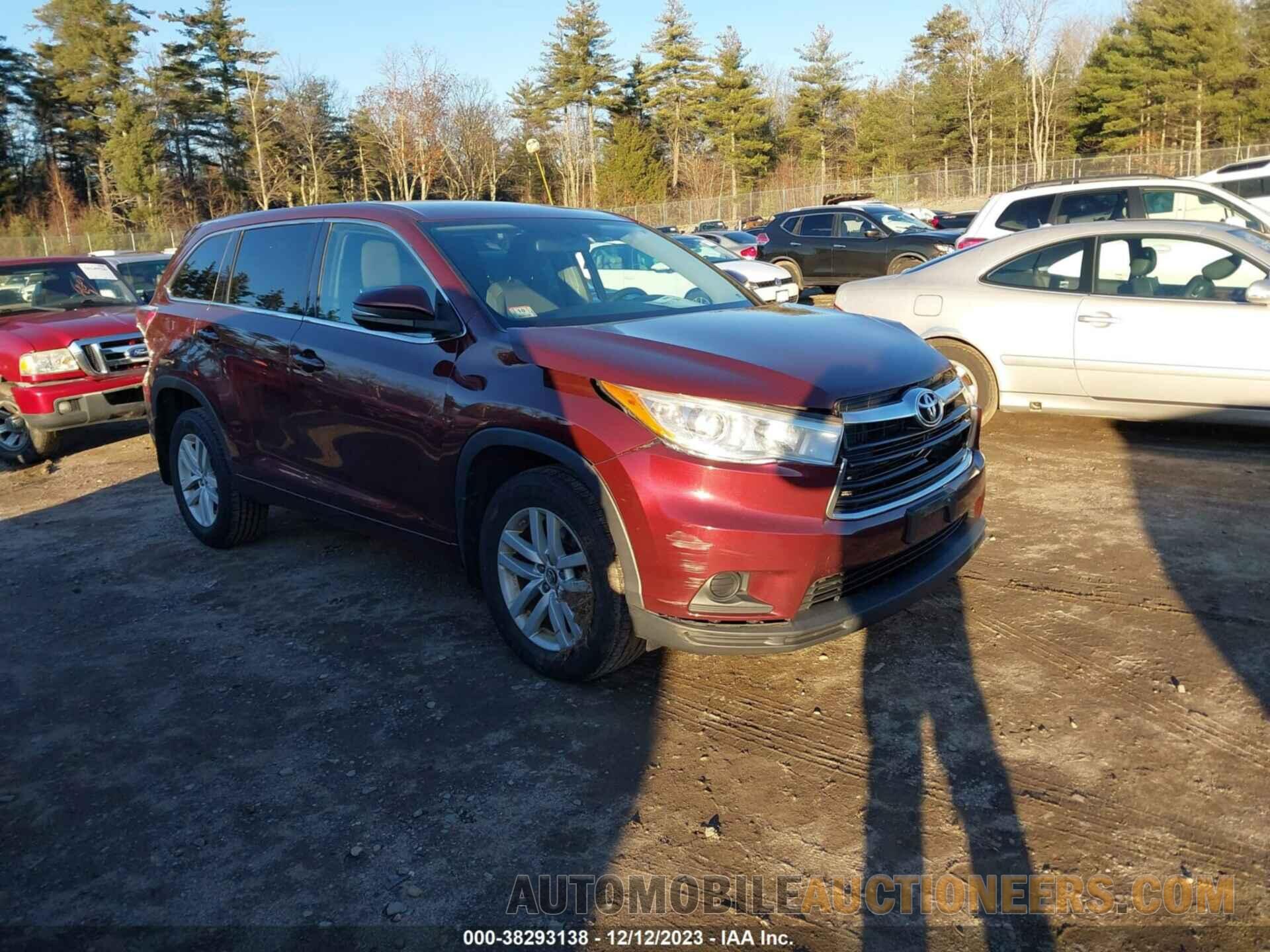 5TDBKRFHXGS252351 TOYOTA HIGHLANDER 2016