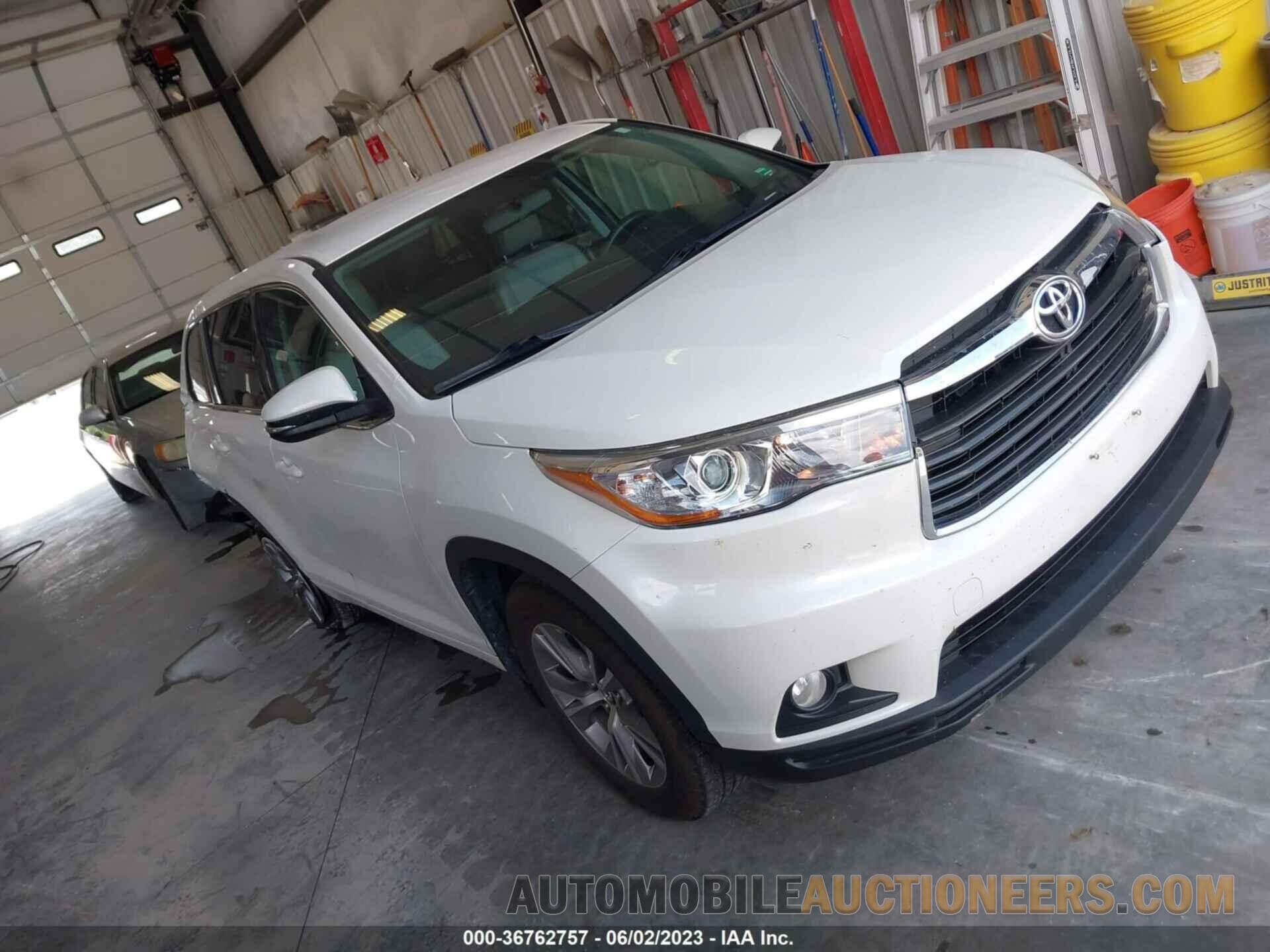 5TDBKRFHXGS311690 TOYOTA HIGHLANDER 2016