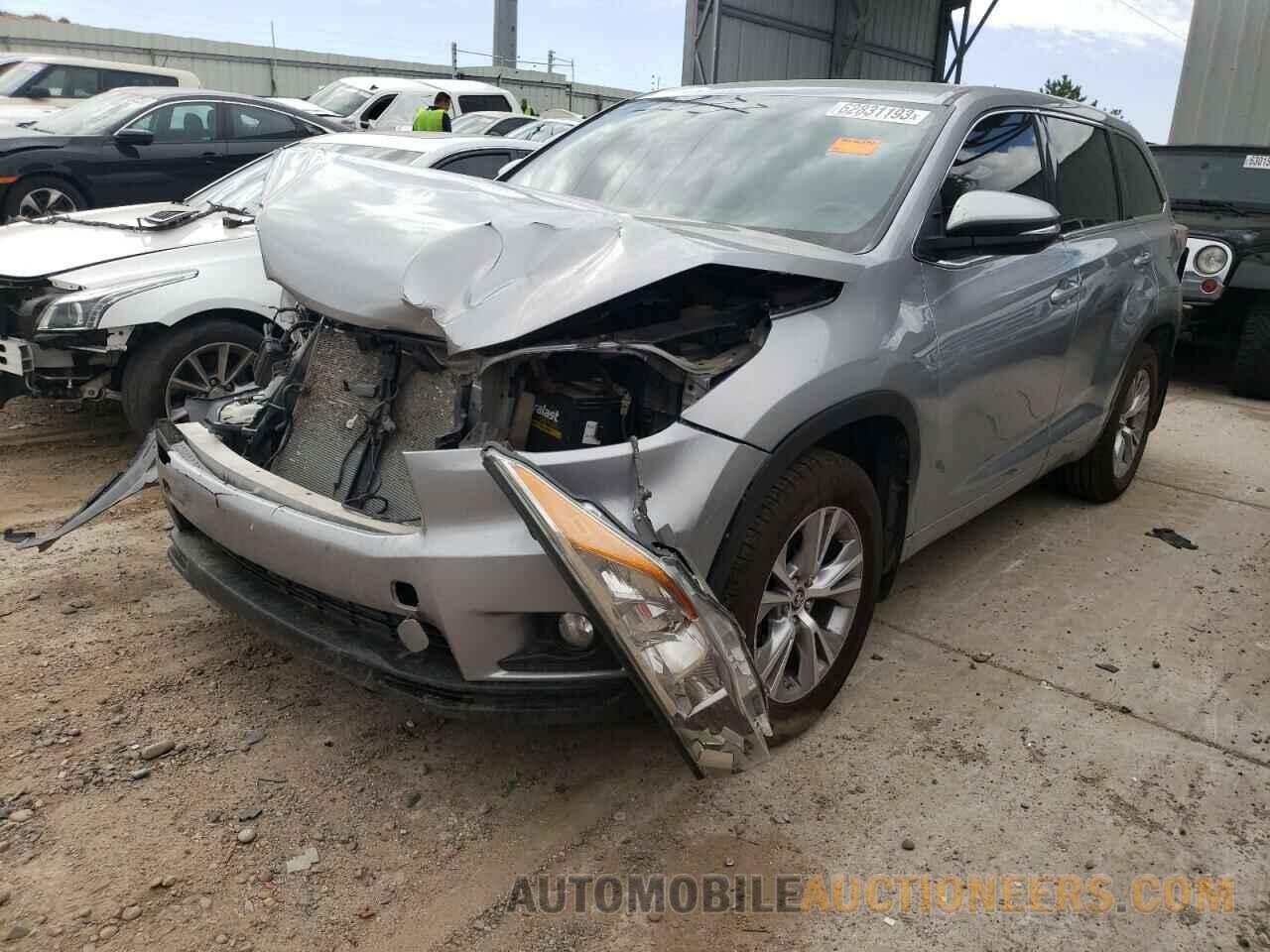 5TDBKRFHXGS355771 TOYOTA HIGHLANDER 2016