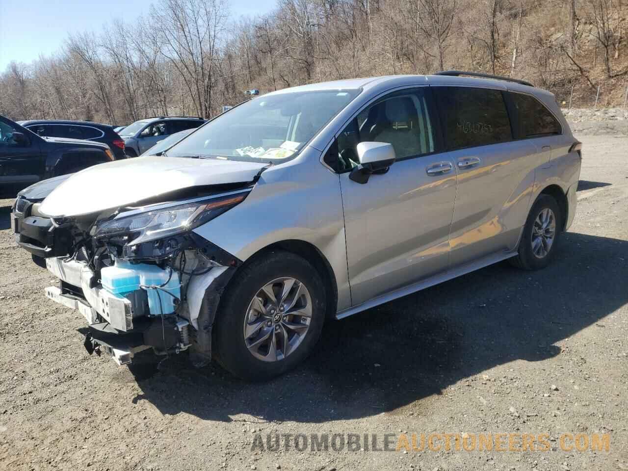 5TDBRKEC1NS124845 TOYOTA SIENNA 2022