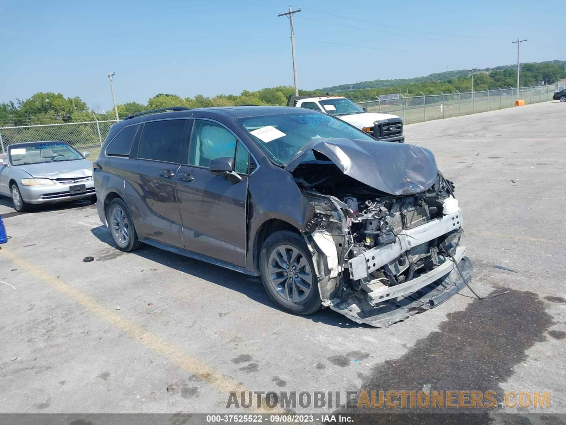 5TDBRKEC2NS094772 TOYOTA SIENNA 2022