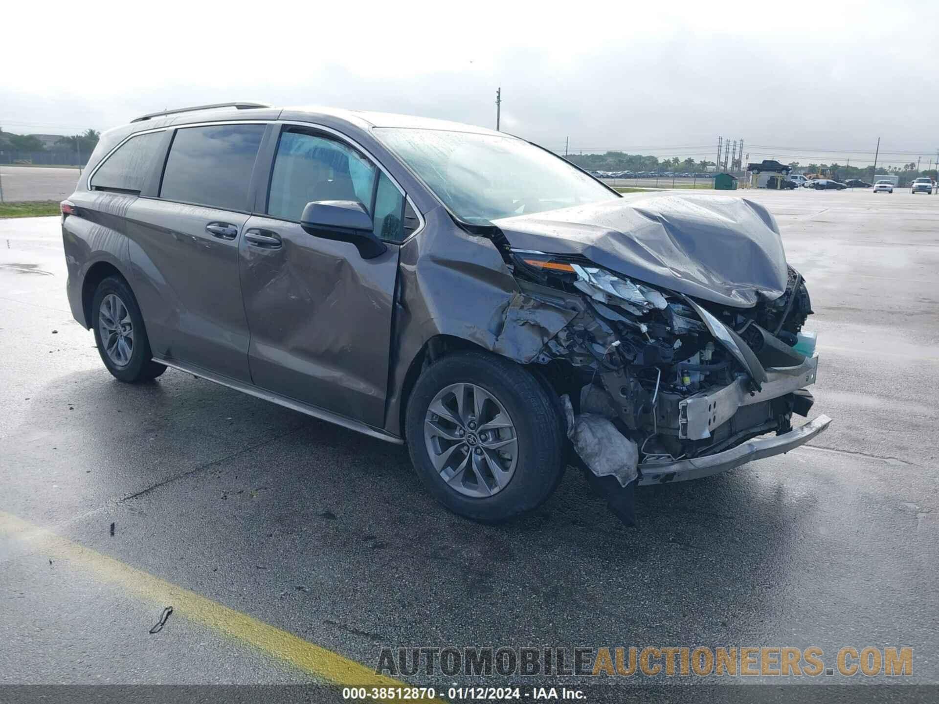 5TDBRKEC3NS110462 TOYOTA SIENNA 2022