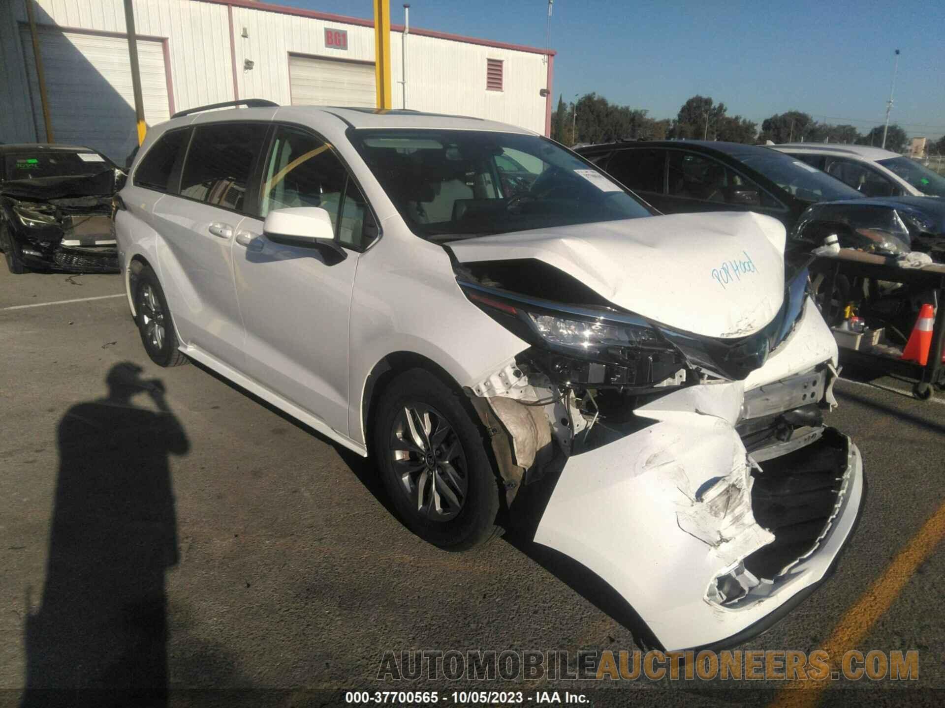 5TDBRKEC4NS099147 TOYOTA SIENNA 2022