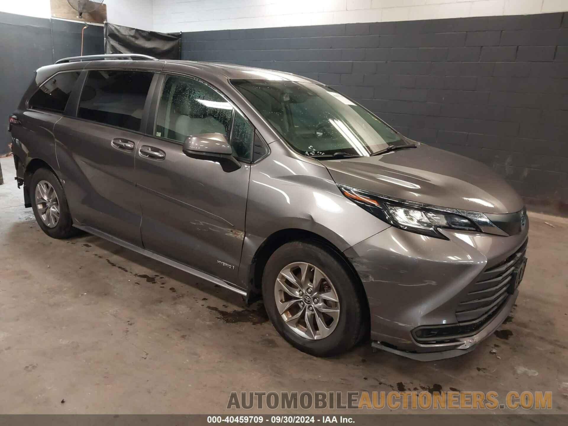 5TDBRKEC7MS056405 TOYOTA SIENNA 2021