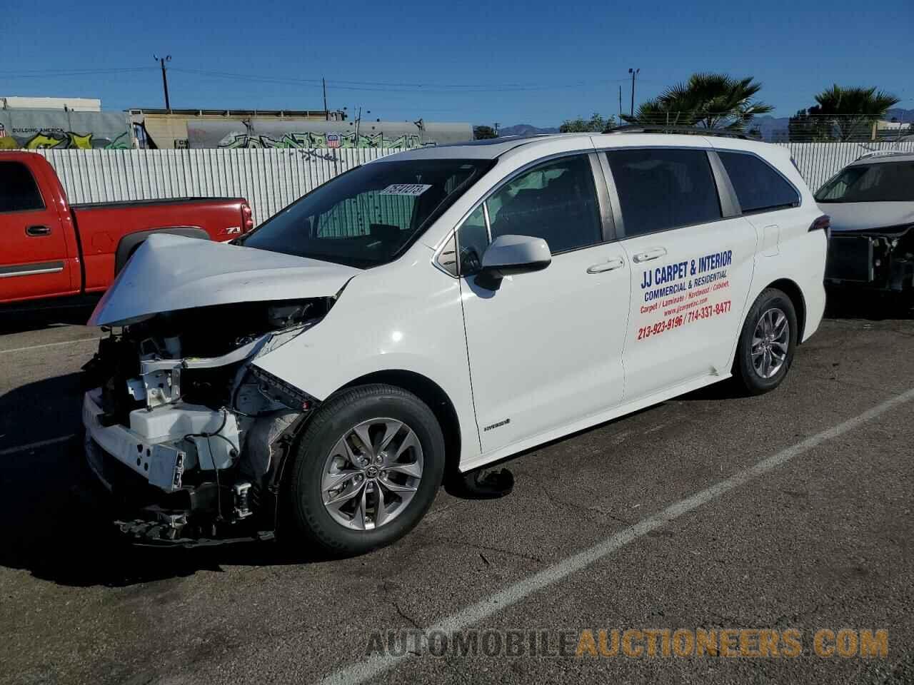 5TDBRKEC8MS030668 TOYOTA All Models 2021