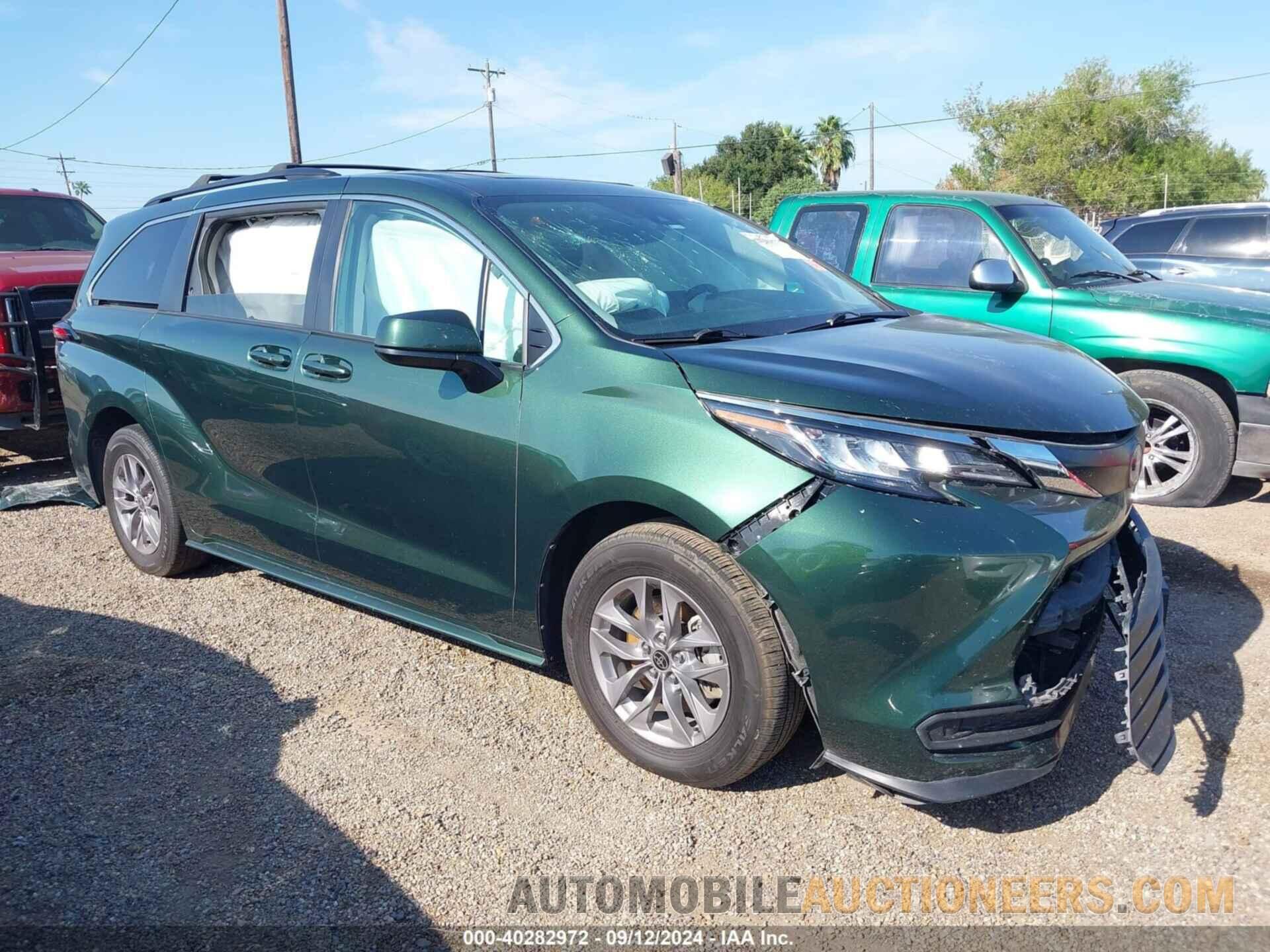 5TDBRKEC8NS080293 TOYOTA SIENNA 2022