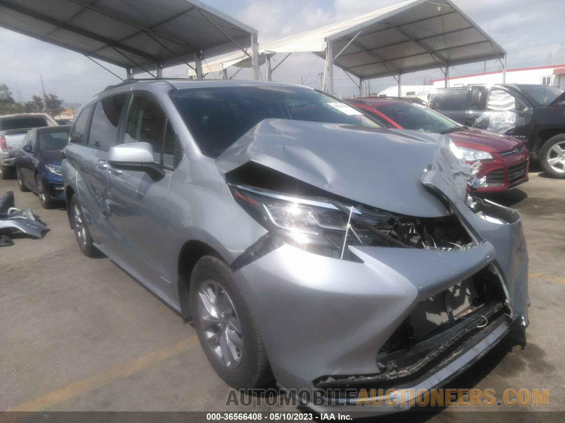 5TDBRKEC9MS064487 TOYOTA SIENNA 2021