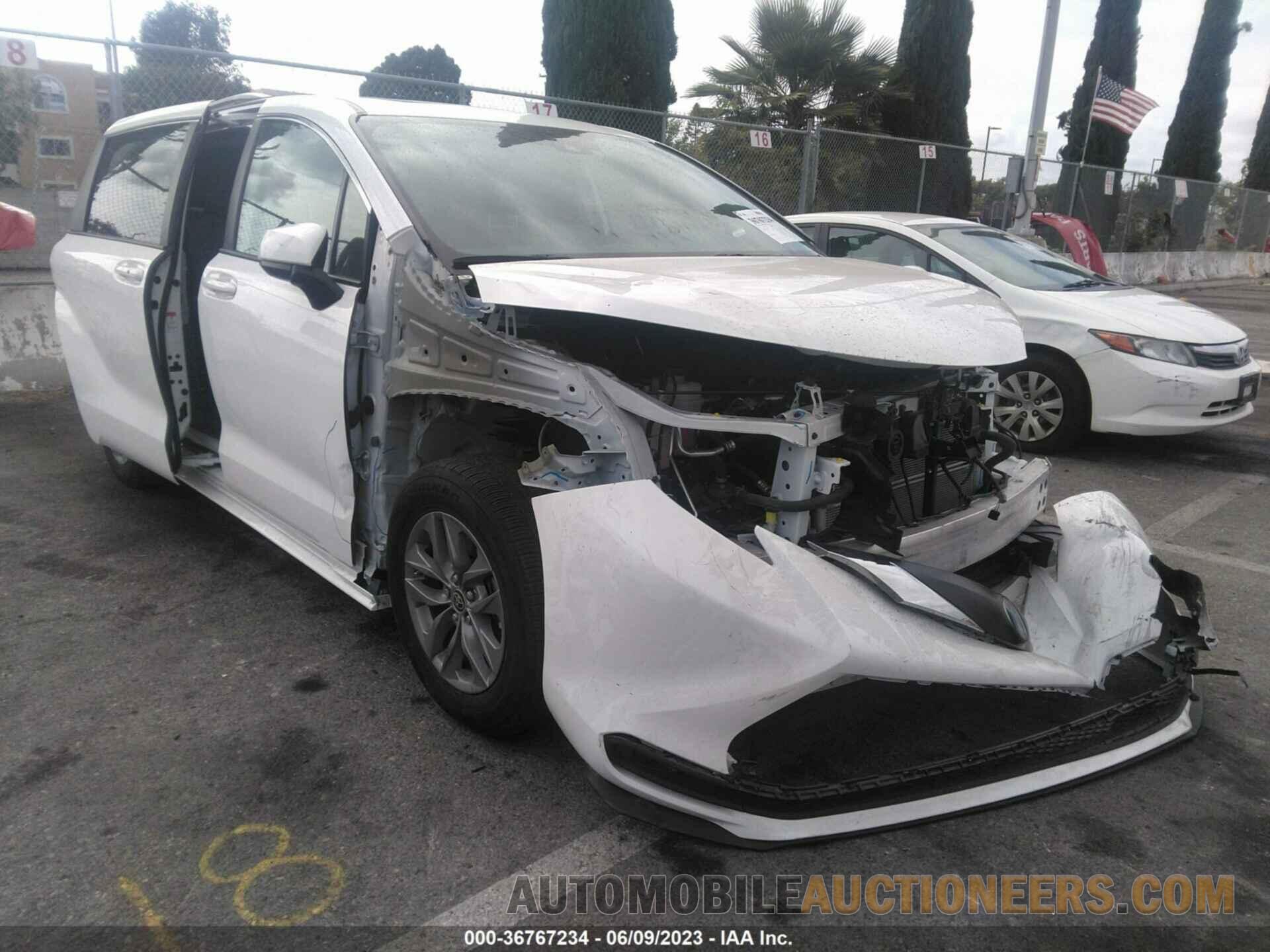 5TDBRKEC9NS089441 TOYOTA SIENNA 2022